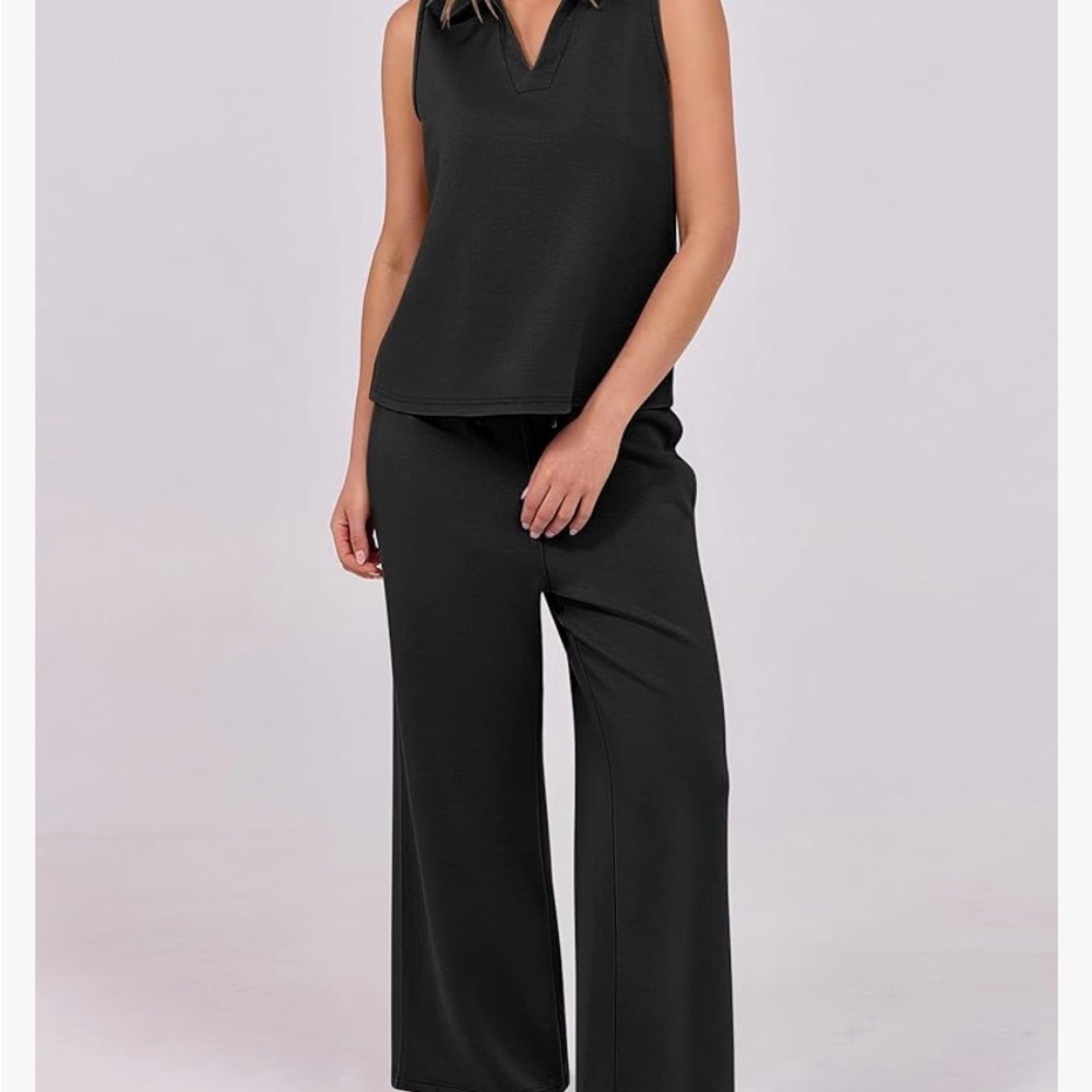 Anrabess 2pc travel set  black size L